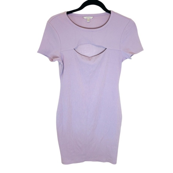 Guess Essentials SS Lana Dress Lilac Purple Lavender Sz Medium LIKE NEW - Picture 11 of 12